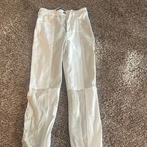 American Eagle Outfitters White Cropped Pants